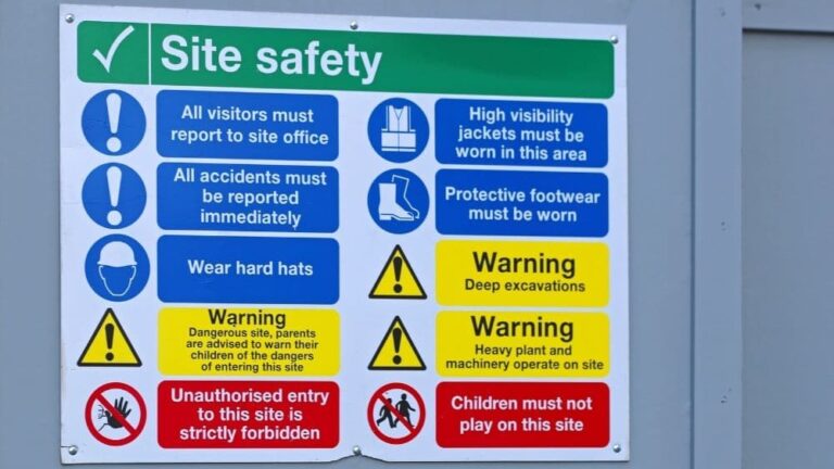 Safety Strip Requirements on Construction Sites Explained